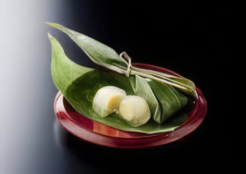 Custard Mochi in Bamboo Leaf 笹かすたーと