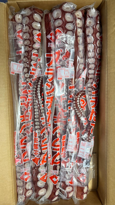 Frozen Sashimi Grade Octopus Tentacles (Hokkaido, Japan)