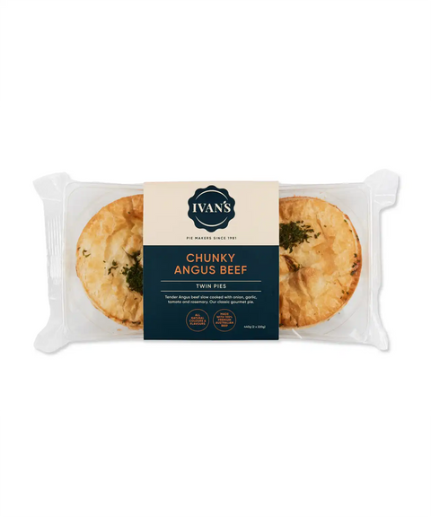 Chunky Angus Beef Pies (Twin Pack) | Ivan's Pies