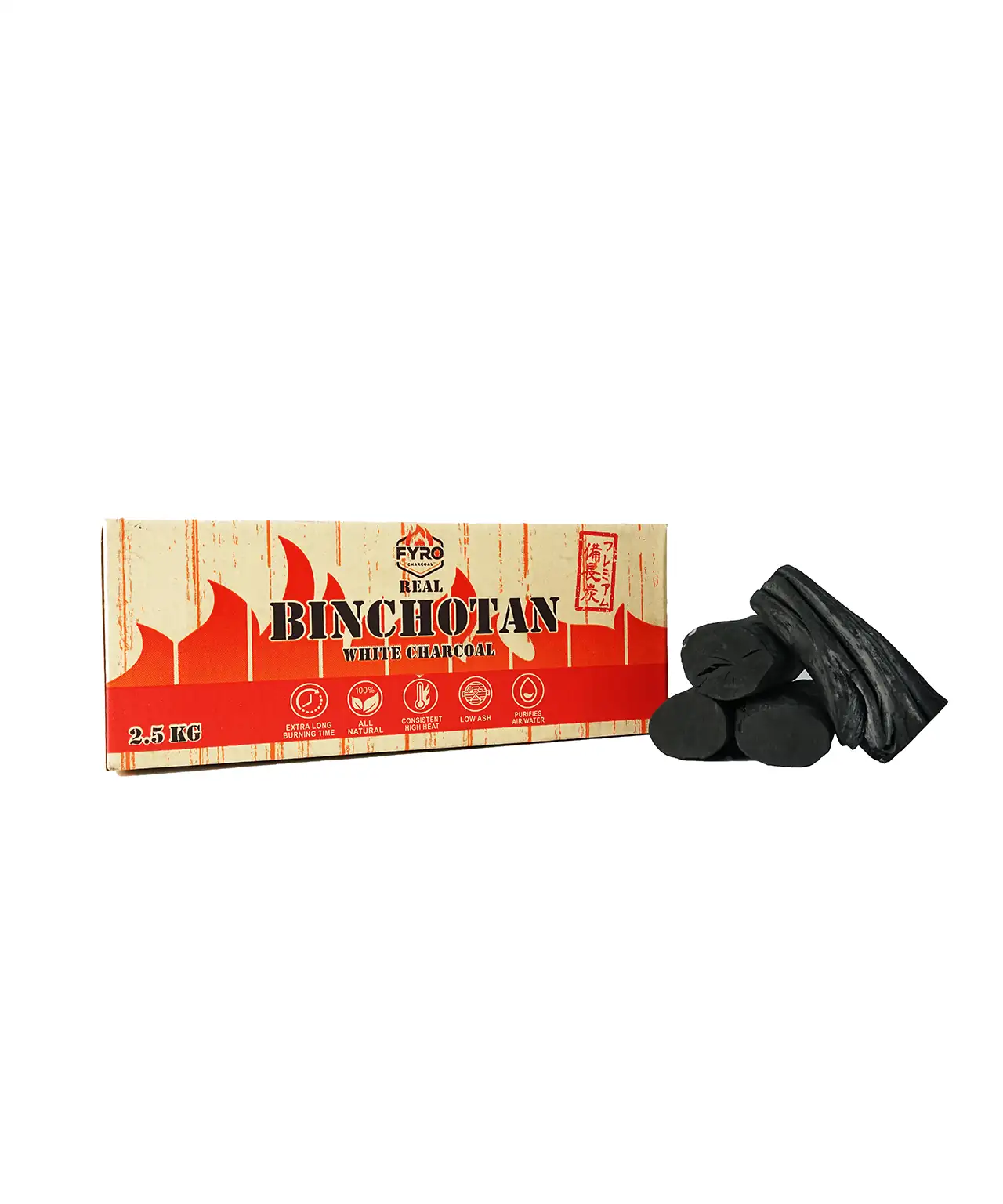 FYRO Binchotan White Charcoal | Mmmm! Singapore FYRO Binchotan White Charcoal | Mmmm! Singapore