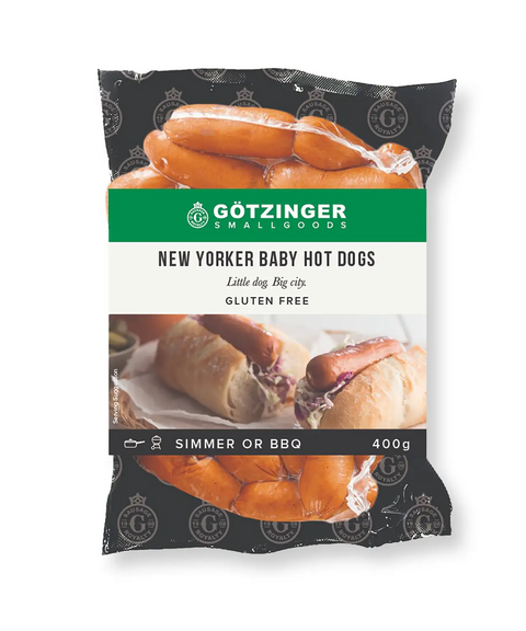 New Yorker Baby Hot Dogs