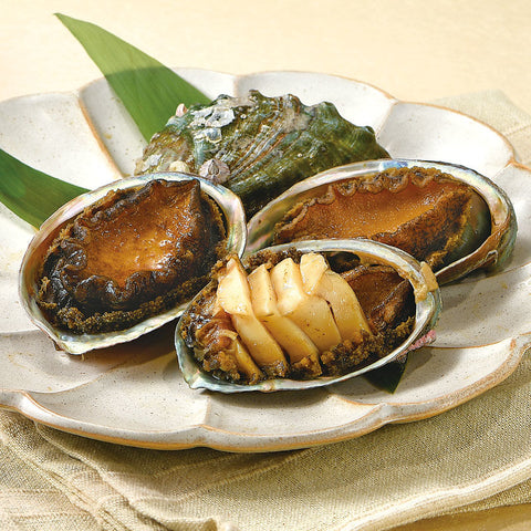 Cooked Abalone in Shell (煮あわび)
