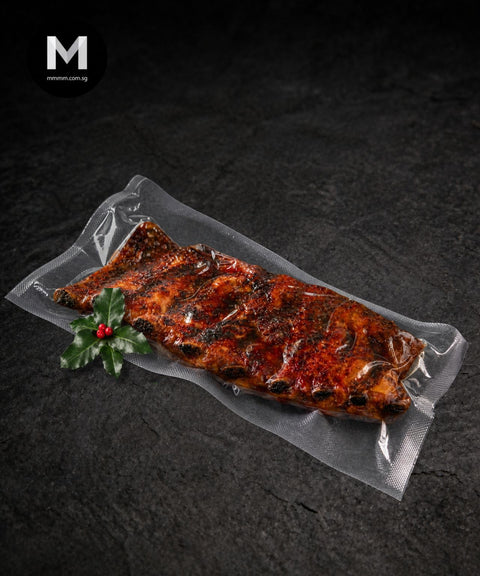 BBQ Cooked Pork Ribs