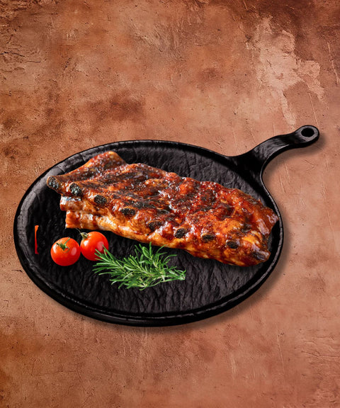 BBQ Cooked Pork Ribs