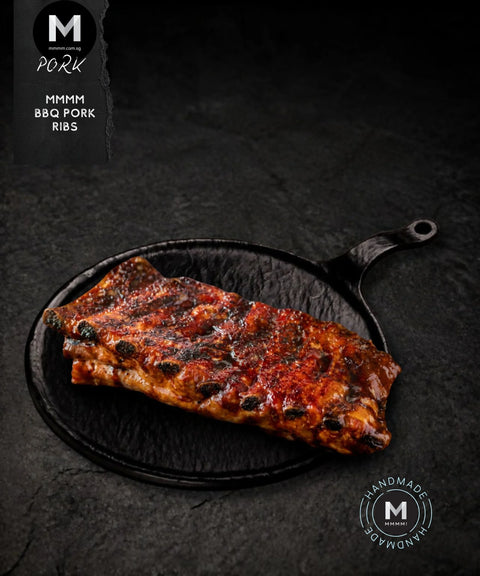 BBQ Cooked Pork Ribs