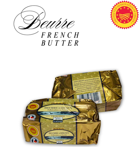Beurre Triehou Isigny Doux -Refined French Butter Salted