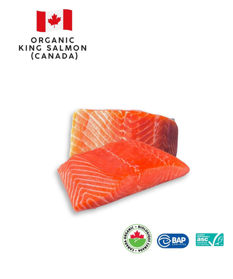 Organic King Salmon Fillet 170-180g