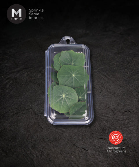 Nasturtium Cress Microgreens