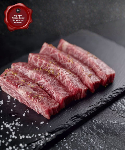 30-Day Dry-Aged Wagyu MB6/7 Yakiniku Cut – Australian, Frozen