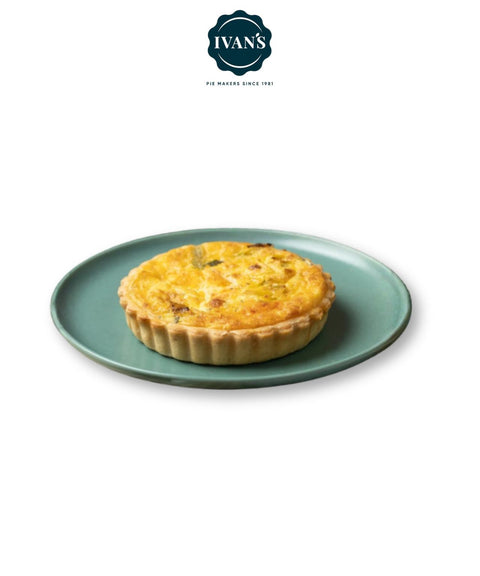 Roast Pumpkin Feta and Leek Quiche | Ivan's Pies