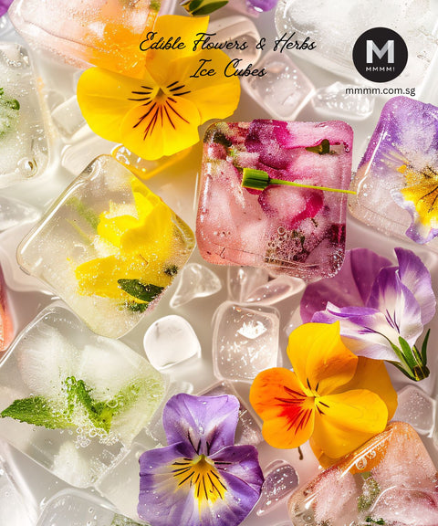 Fresh Edible Viola Flowers