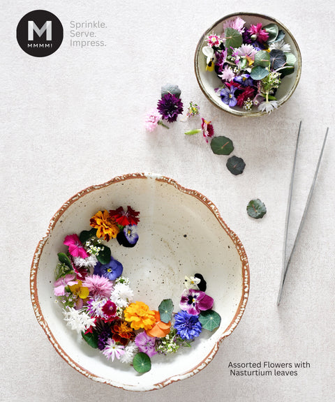 Assorted Fresh Edible Flowers