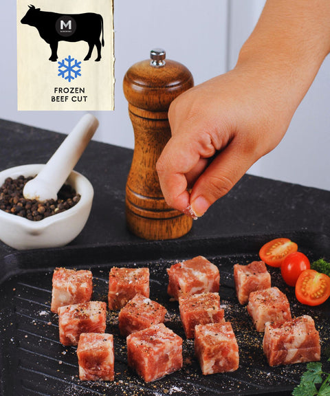 Frozen Beef Oyster Blade Cubed