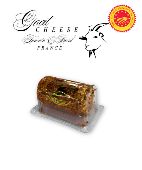 Bûchette Fraiches - French Goat Cheese with Tomato & Basil 100g