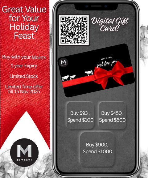 $1,000.00 Mmmm! Digital Gift Card — Pay $900.00 at checkout