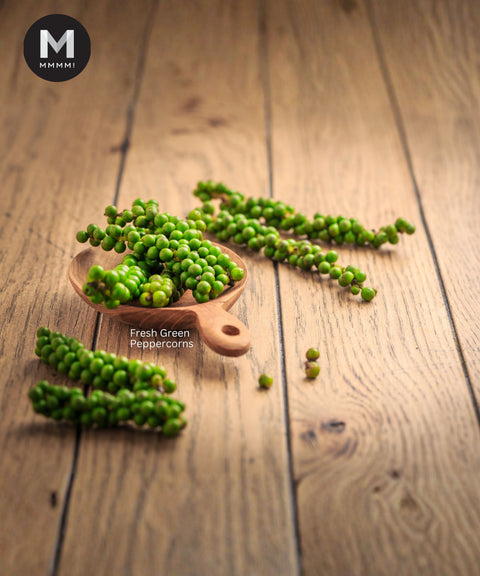 Fresh Green Peppercorns