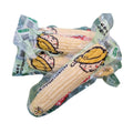 Hokkaido white corn in a plastic packaging