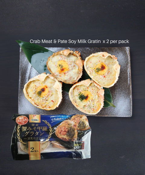 Hokkaido Crab Meat & Pate Soy Mlik Gratin