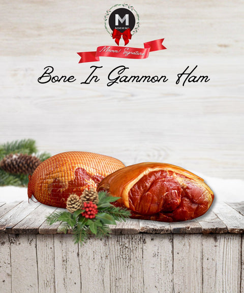 Gammon Ham Skin On Whole Bone-In