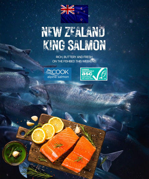 Rosemary King Salmon Bones (500g)