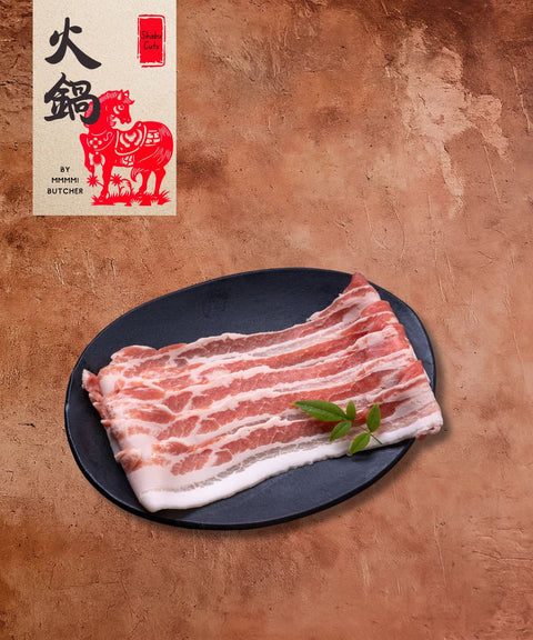 Australian Pork Belly Skin On (Shabu/Yakinku)