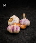 French rose garlic bulbs with pink-tinged skins | Mmmm Singapore