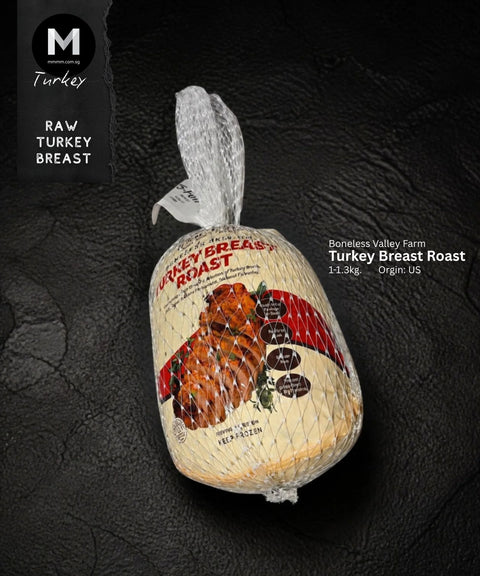 Frozen boneless skin-on turkey breast, ready for roasting | Mmmm Singapore