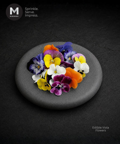 Fresh Edible Viola Flowers 8g