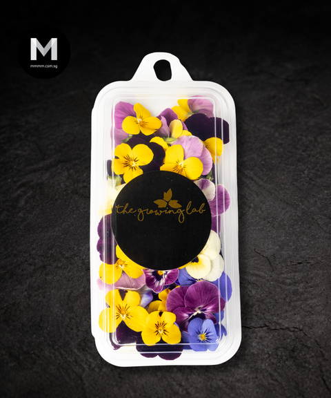 Fresh Edible Viola Flowers