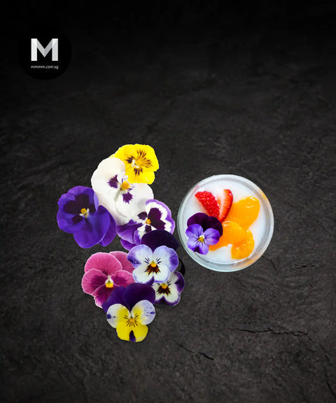 Fresh Edible Viola Flowers 8g