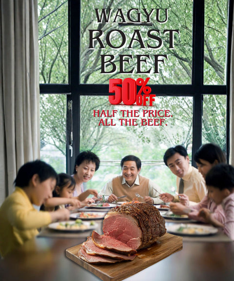 Mmmm! Australian Angus Wagyu Roast Beef