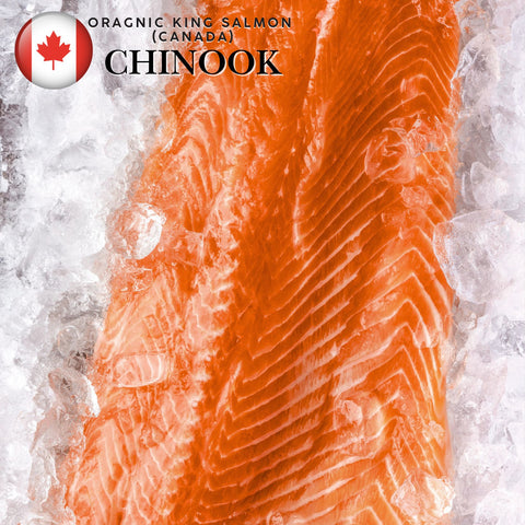 Canadian Organic King Salmon Slab