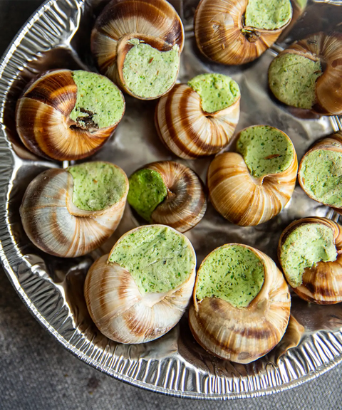 Escargot with Garlic Butter