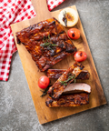 BBQ Cooked Pork Ribs