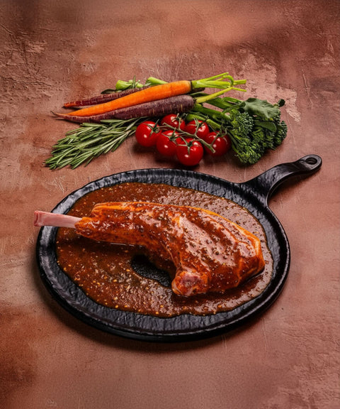 Marinated Pork Cutlet with Bone