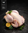 Whole raw French turkey, ready for roasting | Mmmm Singapore