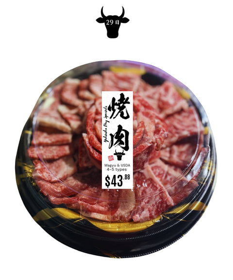 Yakiniku Day Special - Wagyu & USDA Premium Yakiniku Platter
